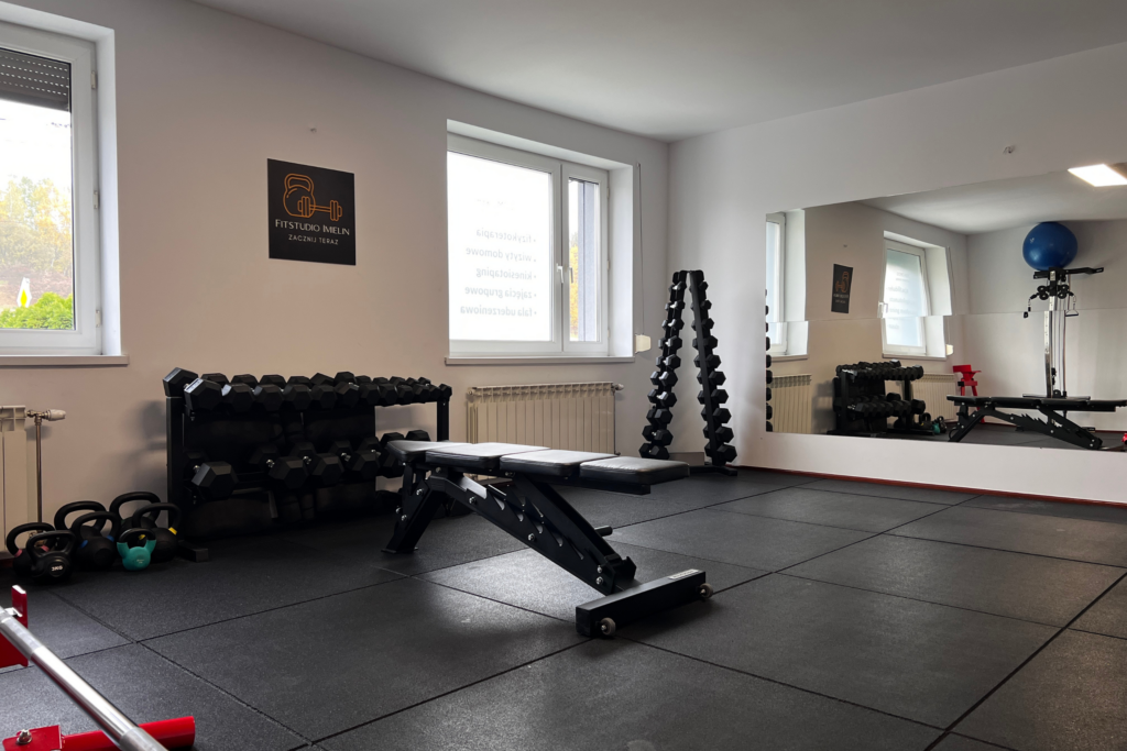 Sala do treningu siłowego w Fitstudio Imielin